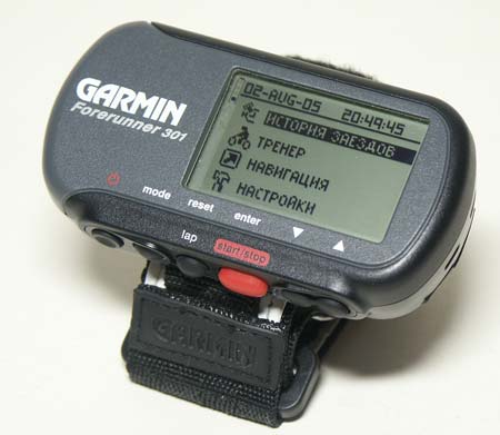 Garmin Forerunner 301 - вид спереди