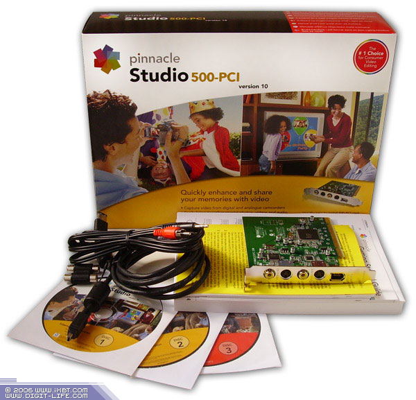Комплект Pinnacle Studio 500-PCI