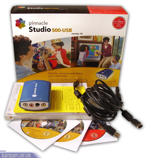 Комплект Pinnacle Studio 500-USB