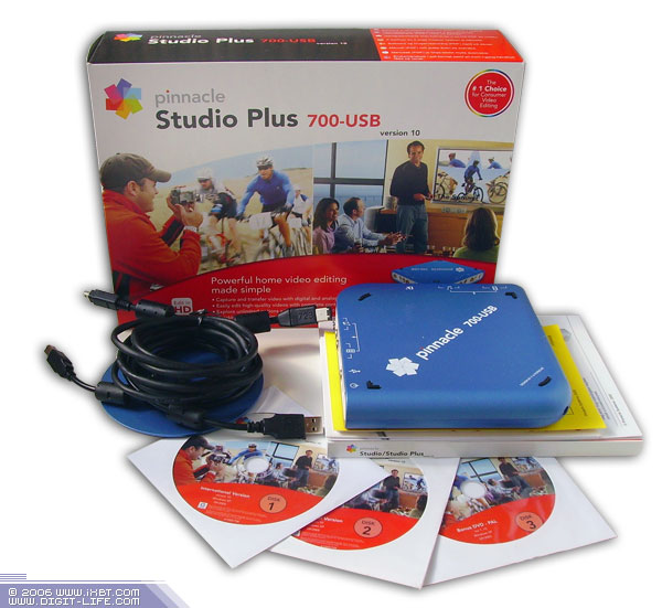 Pinnacle Studio Plus 700-USB комплектация
