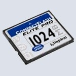 Флеш карта Kingston CompactFlash 1 Gb 50x