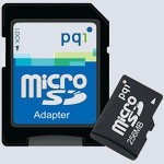 Флеш карта PQI microSD 256 Mb