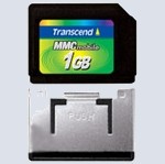 Флеш карта Transcend MMC Mobile 1 Gb Dual-Voltage (TS1GRMMC4)