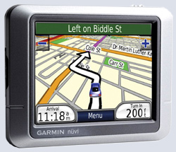 GPS навигатор Garmin Nuvi 250