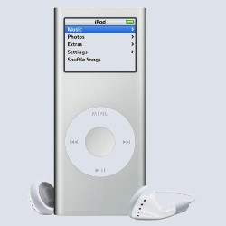 MP3 плеер Apple iPod nano 4 Gb Silver MA426ZT/A