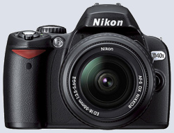 Фотокамера Nikon D40X Kit 18-55  BLACK