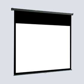 Экран Projecta настенный рулонный SlimCinema 123x160см Matte White S (72") в чёрном корпусе