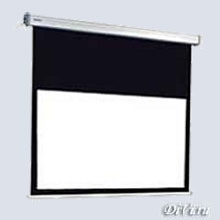 Экран Lumien с электроприводом Electro 160x160см Matte White S (белый корпус)