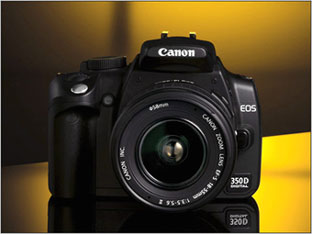 Зеркальная цифровая фотокамера Canon EOS 350D Digital
