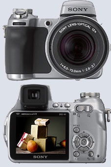 Цифровая фотокамера Sony Cyber-shot DSC-H1
