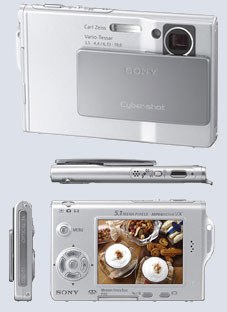 Цифровая фотокамера Sony Cyber-shot DSC-T7