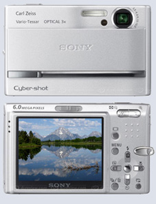 Цифровая фотокамера Sony Cyber-Shot DSC-T9